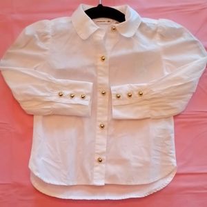 JANIE & JACK PUFF SLEEVE TOP SIZE 2T